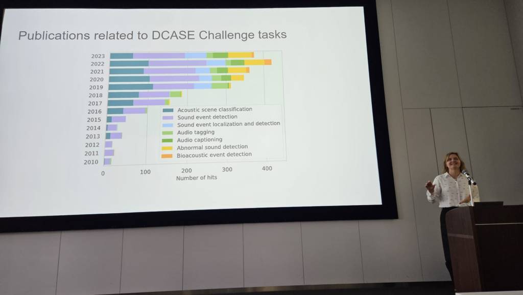 presenting the DCASE challenge