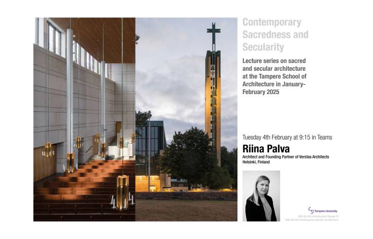 Lecture by Riina Palva at Tampere University