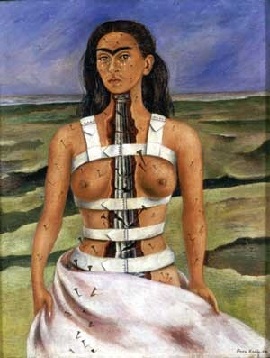 Frida Kahlon maalaus La Columna rota.