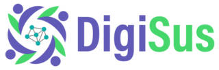 DigiSus Logo in purple and green.