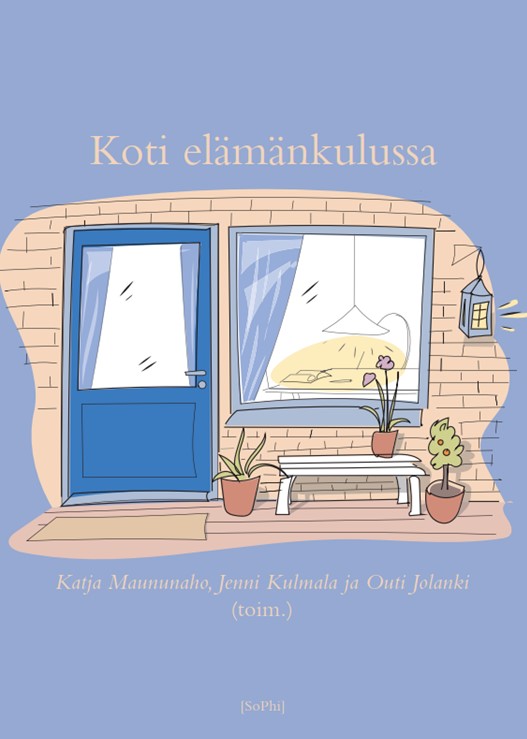 Koti elämänkulussa -teoksen kansi